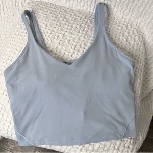 Lululemon Align tank size 8 Light Blue